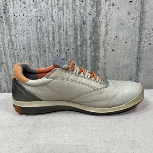 ECCO Biom Hybrid Hydromax Women’s EU 37 US 6/6.5 Golf Shoe Beige Orange - Picture 7 of 12